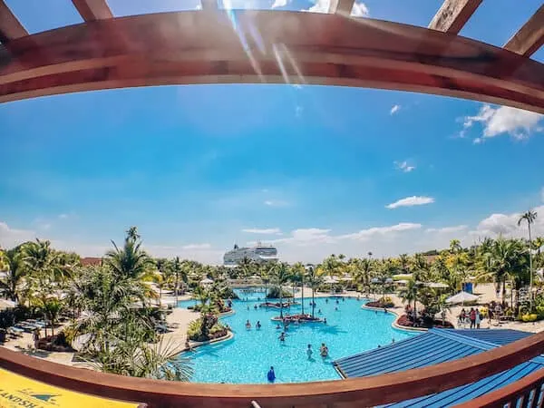 Pool at Harvest Caye Belize