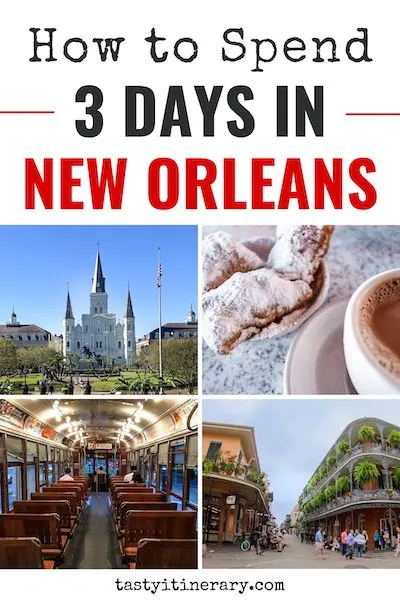 pinterest marketing pin | new orleans in 3 days