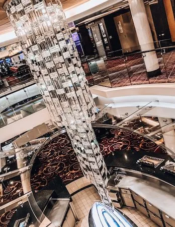 chandelier on the norwegian epic