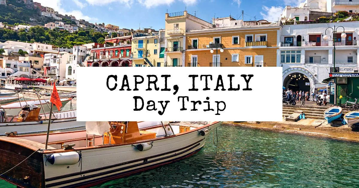 featured marketing image | a day in capri, italy