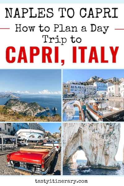 pinterest marking pin | naples to capri | day trip to capri from naples