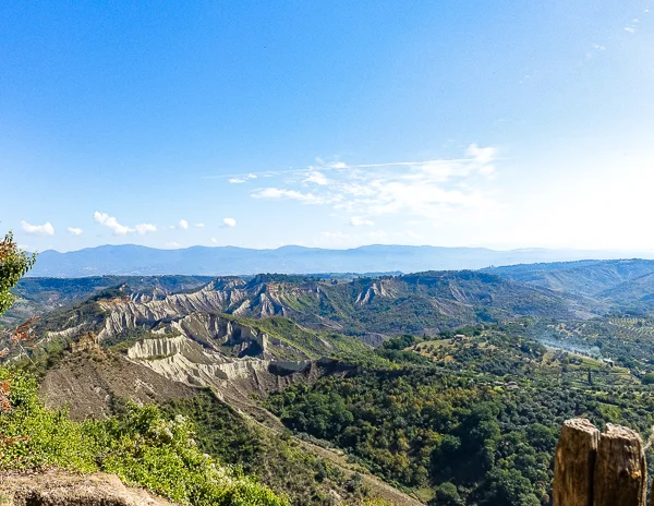steep, sloping hills are covered in a thick layer