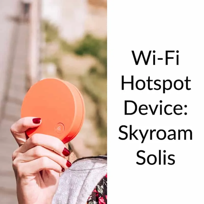 WiFi Hotspot Device: Skyroam Solis