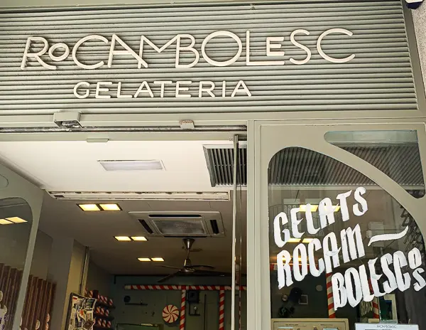 Rocambolesc Gelateria storefront