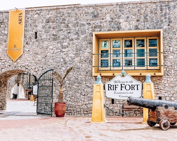 1828 Rif Fort in Curacao