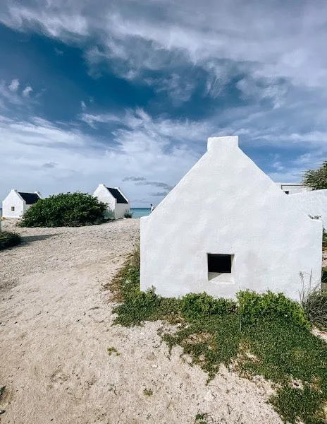 Old slave huts in Bonaire