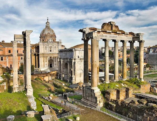 roman forum in rome