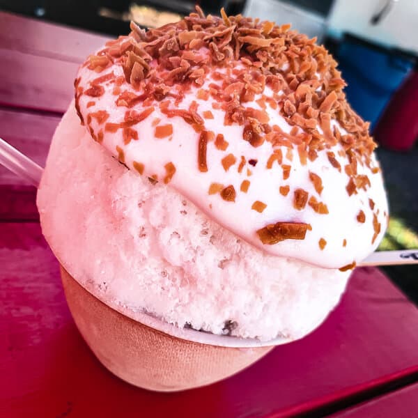 Triple Coconot Shave Ice