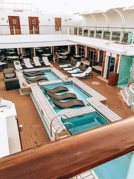 Norwegian Getaway Haven Pool Area