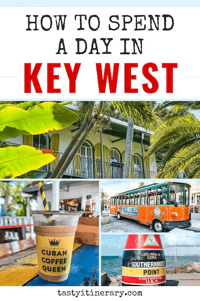 pinterest marketing pin | a day in key west florida