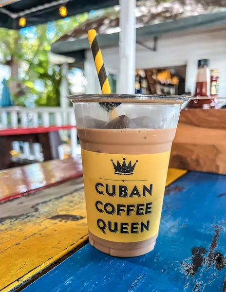 iced coffee from cuban coffee queen