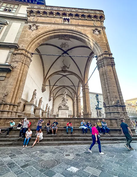 loggia dei lazi florence italy