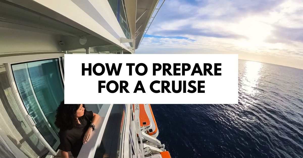 featured blog image with text | how to prepare for a cruise