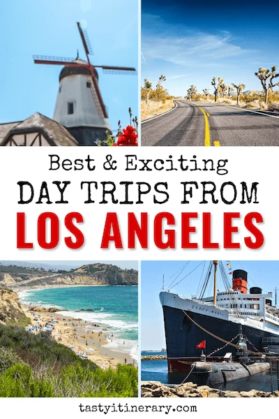 pinterest marketing pin | best day trips from los angeles california