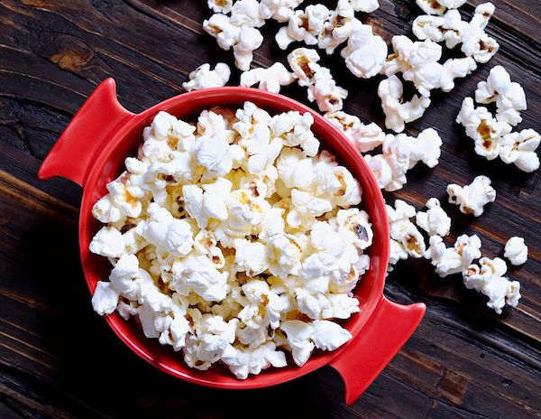 bowl of popcorn