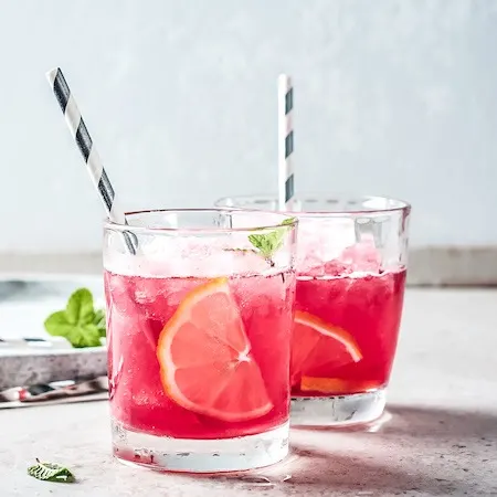 pink drinks 