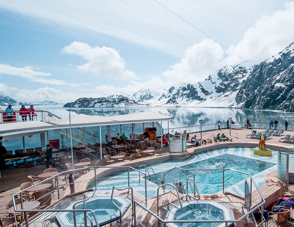 alaska cruise pool view