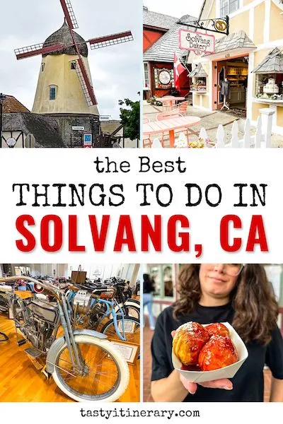pinterest marketing pin | best things to do in solvang california