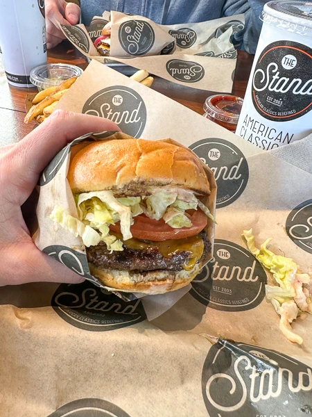 the stand burger in pasadena