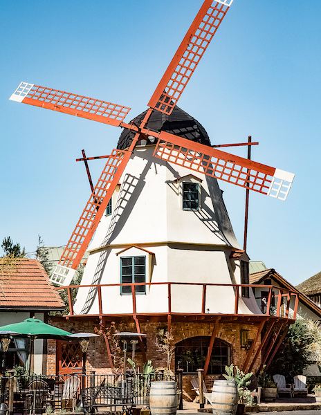 woodend windmill in solvang