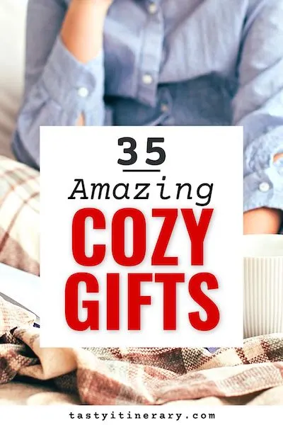 pinterest marketing pin | cozy gift guide