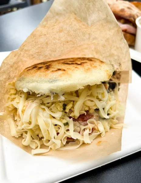 breakfast arepa