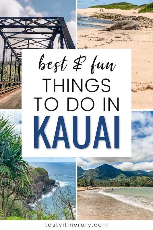 Pinterest Marketing Image | Things to do in Kauai