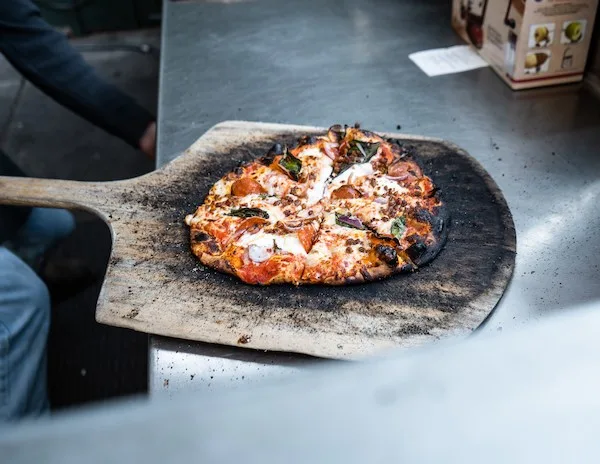 wood fired pizza