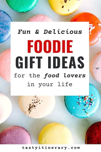 pinterest marketing pin | gift ideas for foodies