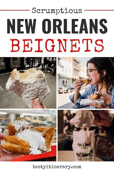 pinterest marketing pin | new orleans beignets