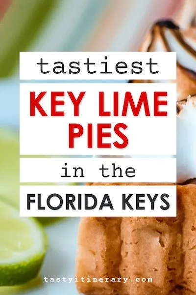 pinterest marketing image | florida keys key lime pie