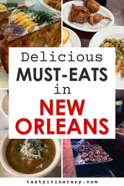 pinterest marketing pin | new orleans must eats