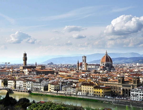 the florence skyline