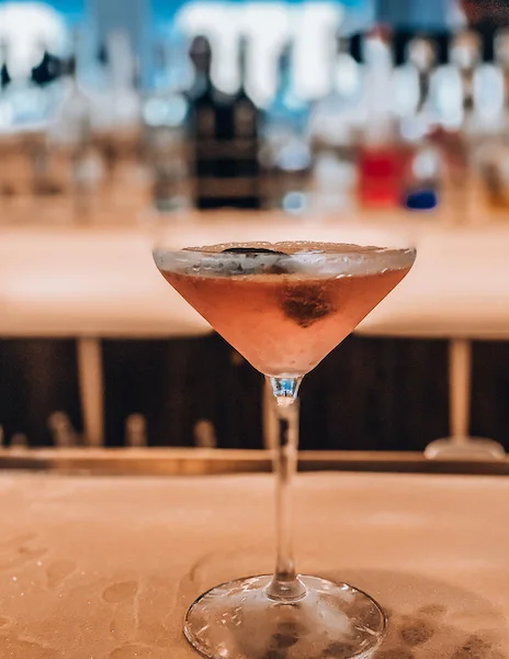 martini bar on cruise ship