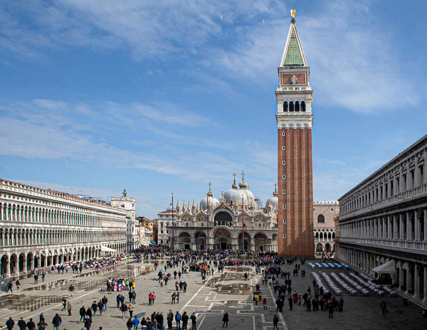 st marks square in venice italy