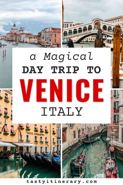 pinterest marketing image | venice in a day