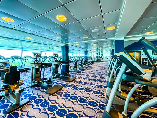 cruise ship gym