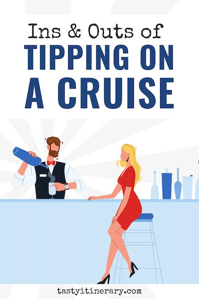 pinterest marketing pin | cruise tipping