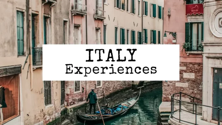 featured blog image | experiences in italy