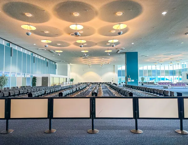 los angeles cruise terminal on embarkation day