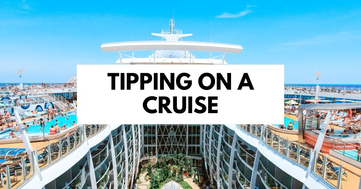 featured blog image | tipping on a cruise