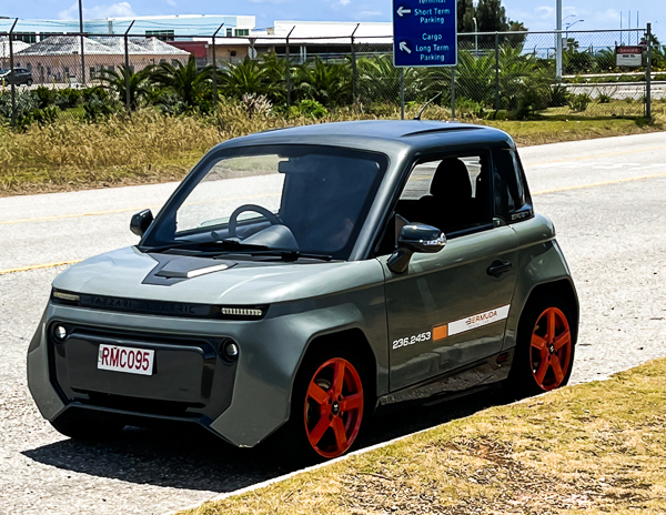 Tazzaro Electric Vehicle from Bermuda Car Rental