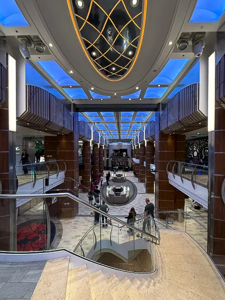 Royal Esplanade promenade on Quantum of the Seas cruise ship