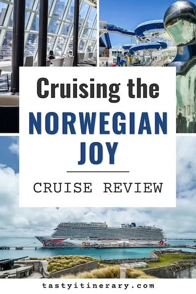 pinterest marketing image | norwegian joy review