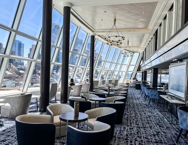 obersvation area on norwegian joy