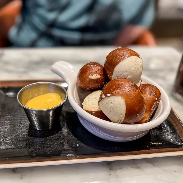 pretzel balls at the local norwegian joy