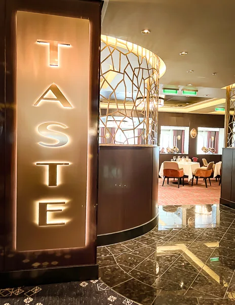 taste main dining room on norwegian joy