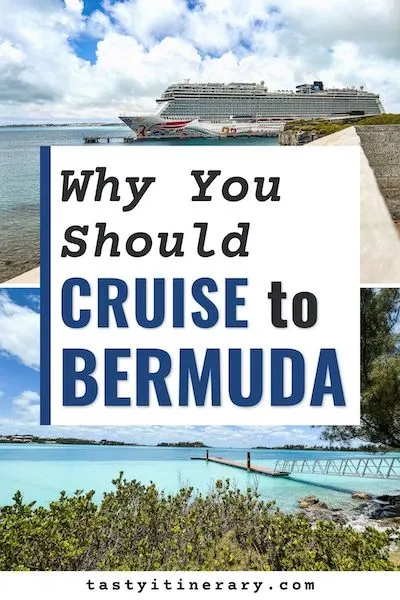 pinterest marketing image | cruise to bermuda