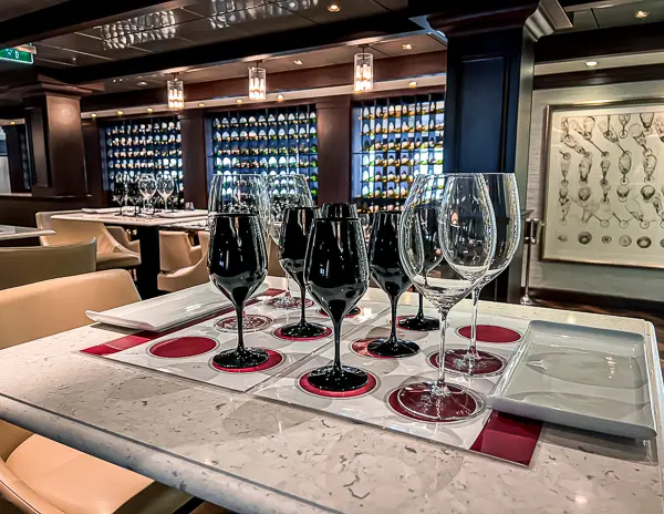 wine tasting on norwegian cruise line