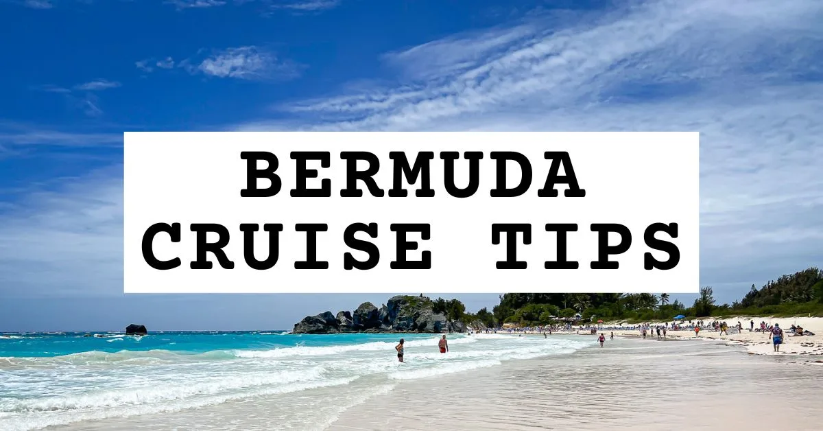 featured blog image | bermuda cruise tips
